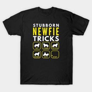 Stubborn Newfie Tricks - Dog Training T-Shirt